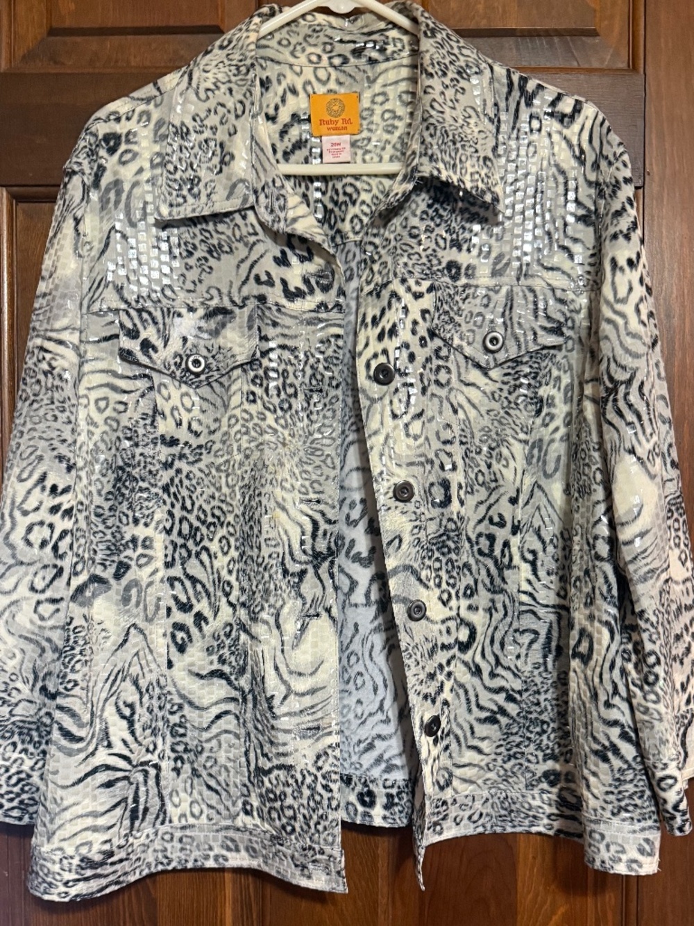 RUBY ROAD "TRUCKER" JACKET, 20W